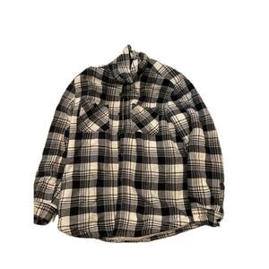 Telluride Clothing Co Insulated Flannel Shacket Mens Medium